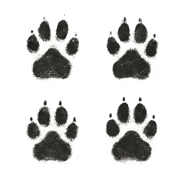 Paws decoration